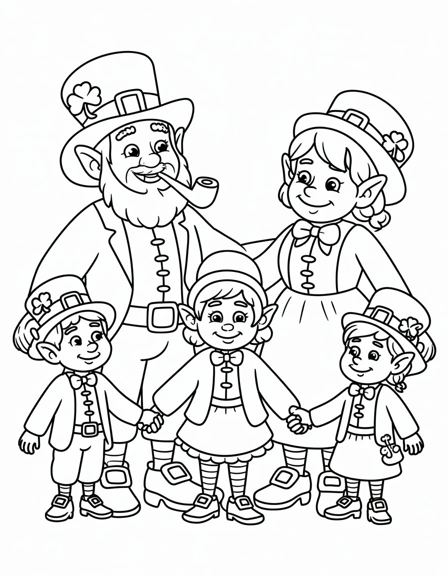 Leprechaun Family